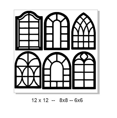 Windows Arches  6x6, Other sizes drop down box